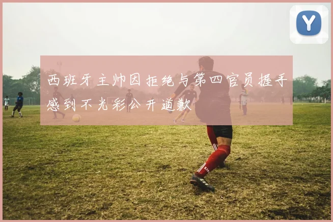 西班牙主帅因拒绝与第四官员握手感到不光彩公开道歉